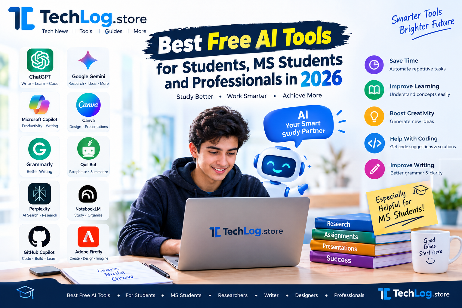 Best Free AI Tools For Students In 2026 (Informational)